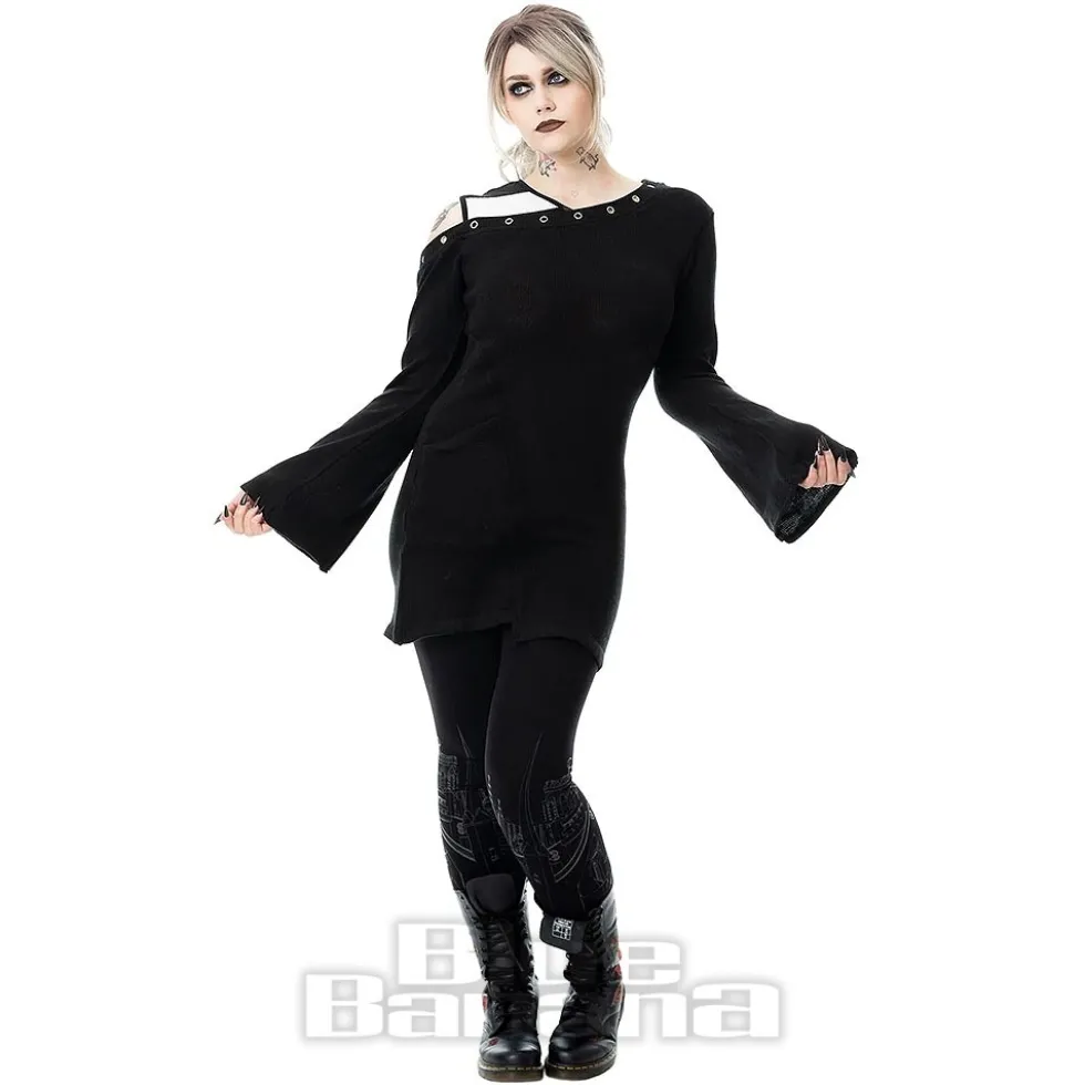 Heartless Vonda Top (Black/White)