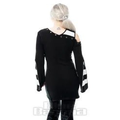 Heartless Vonda Top (Black/White)