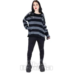 Heartless Your Worst Nightmare Jumper (Black/Grey)