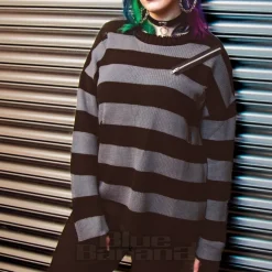 Heartless Your Worst Nightmare Jumper (Black/Grey)
