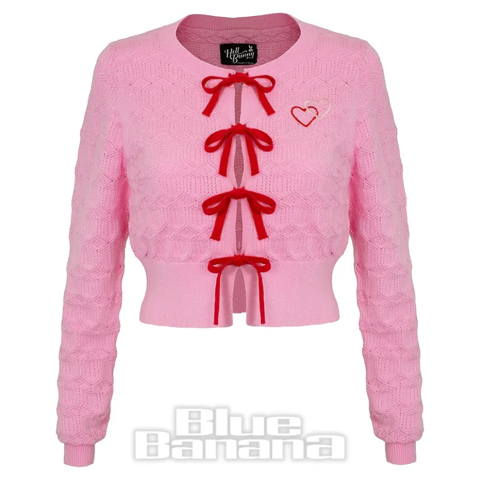 Hell Bunny Lucie Cardigan (Pink)