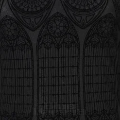 Hell Bunny Mea Culpa Midi Dress (Black)