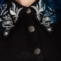 Hell Bunny Mischief Blouse (Black)