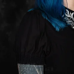 Hell Bunny Mischief Blouse (Black)