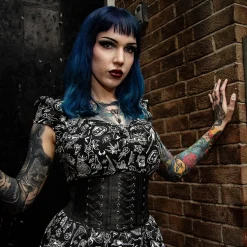 Hell Bunny Mischief Midi Dress (Black)