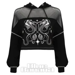 Hell Bunny Venom Hoodie (Black)