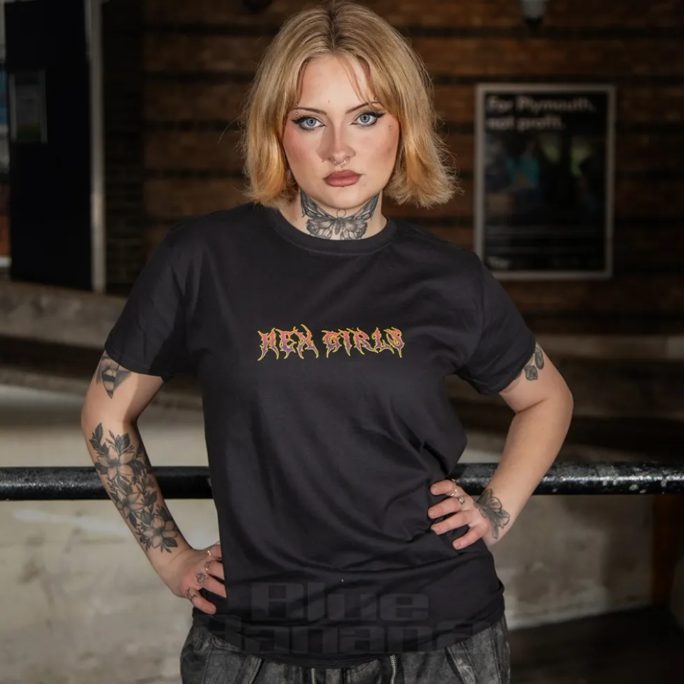 Hex Girls Oversized Cauldron T-Shirt (Black)
