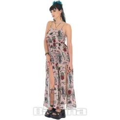 Jawbreaker Flower Spirit Maxi Dress (Multicolour)