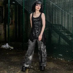 Jawbreaker No Evil Lace Vest (Black)