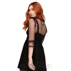 Killstar Juniper's Ballad Underbust Mini Dress (Black)