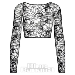 Killstar Lamenthia Mesh Top (Black)