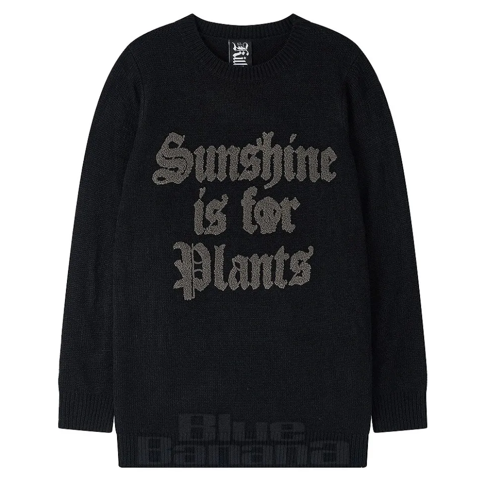 Killstar Sunshine Is For Plants Jumper (Black)