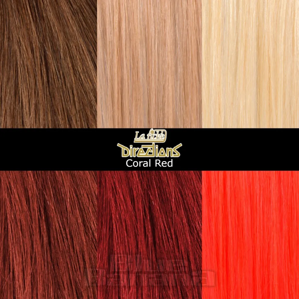 La Riche Directions Colour Hair Dye 88ml (Coral Red)