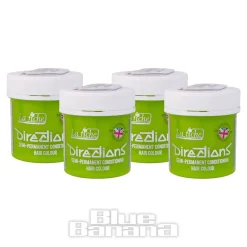 La Riche Directions Colour Hair Dye 4 Pack 88ml (Fluorescent Lime)