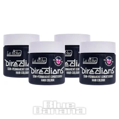 La Riche Directions Colour Hair Dye 4 Pack 100ml (Denim Blue)