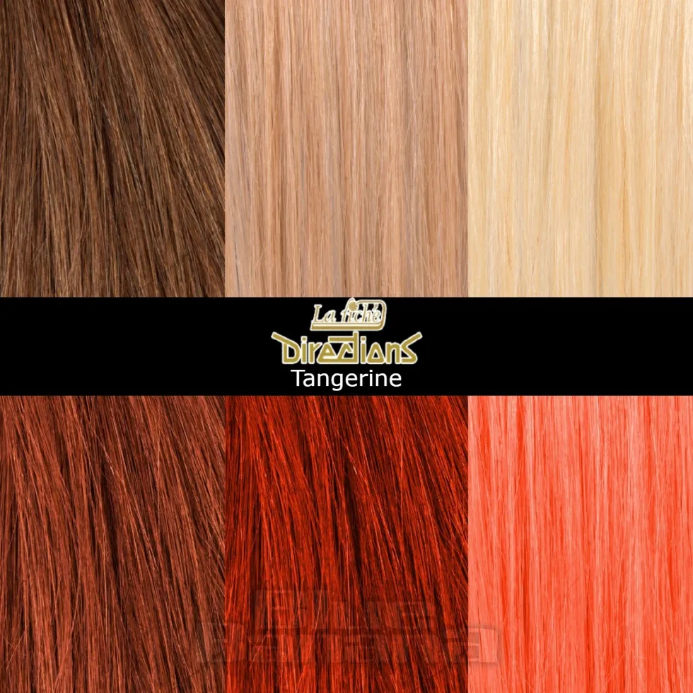 La Riche Directions Colour Hair Dye 4 Pack 100ml (Tangerine)