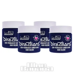 La Riche Directions Colour Hair Dye 4 Pack 100ml (Atlantic Blue)