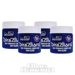 La Riche Directions Colour Hair Dye 4 Pack 100ml (Lagoon Blue)