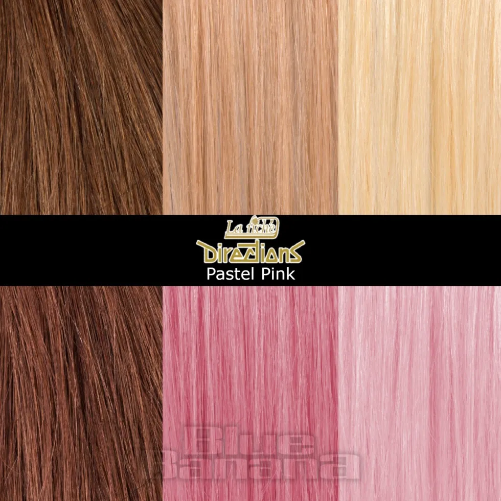 La Riche Directions Colour Hair Dye 4 Pack 88ml (Pastel Pink)