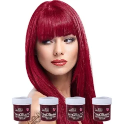 La Riche Directions Colour Hair Dye 4 Pack 100ml (Rose Red)