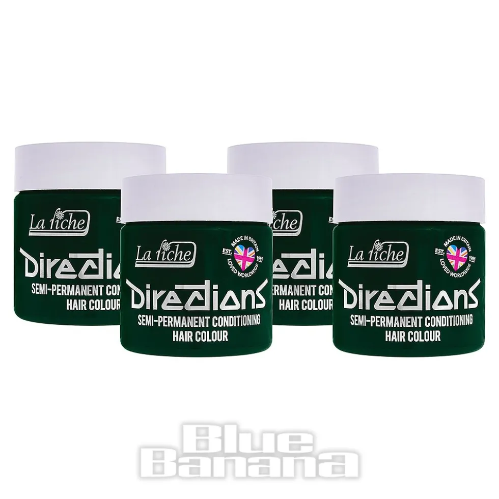 La Riche Directions Colour Hair Dye 4 Pack 100ml (Apple Green)