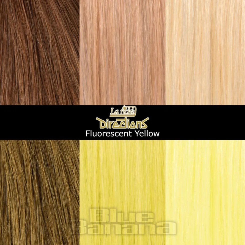 La Riche Directions Hair Dye 4 Pack 88ml (Fluorescent Yellow)