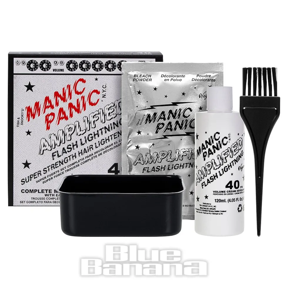 Manic Panic Amplified Hair Bleach Flash Lightning Kit (40 Volume)
