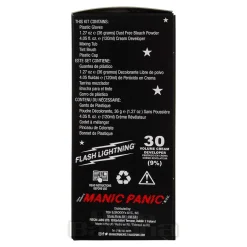 Manic Panic Flash Lightning Bleach Kit (30 Volume Cream Developer)