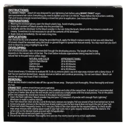 Manic Panic Flash Lightning Bleach Kit (30 Volume Cream Developer)