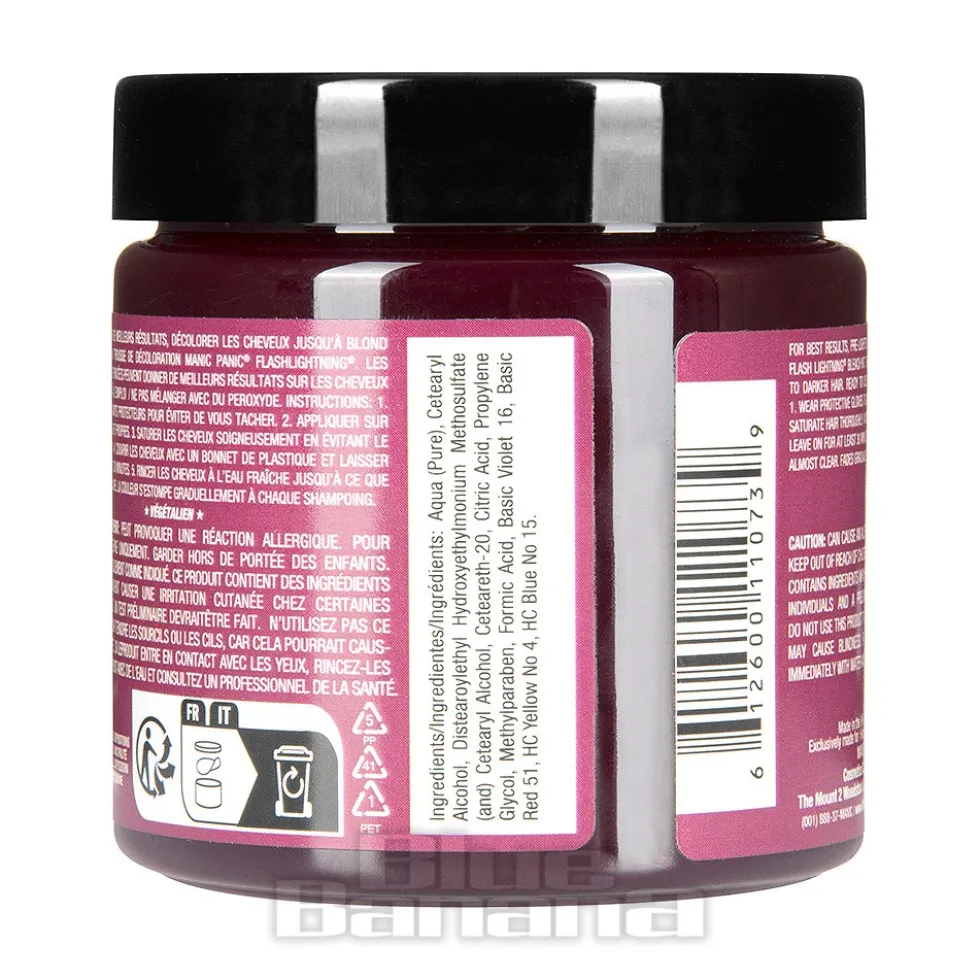 Manic Panic High Voltage Classic Cream Formula Colour Hair Dye 118ML (Divine Wine)