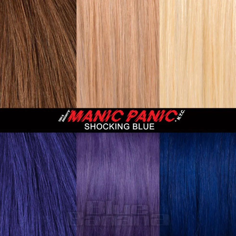 Manic Panic High Voltage Classic Cream Formula Colour Hair Dye 118ml (Shocking Blue)