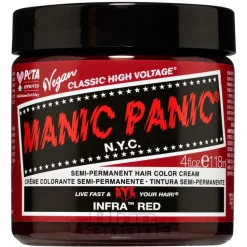 Manic Panic High Voltage Classic Cream Formula Colour Hair Dye 118ml (Infra Red)