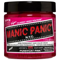Manic Panic High Voltage Classic Cream Formula Colour Hair Dye 118ML (Pussycat Pink)