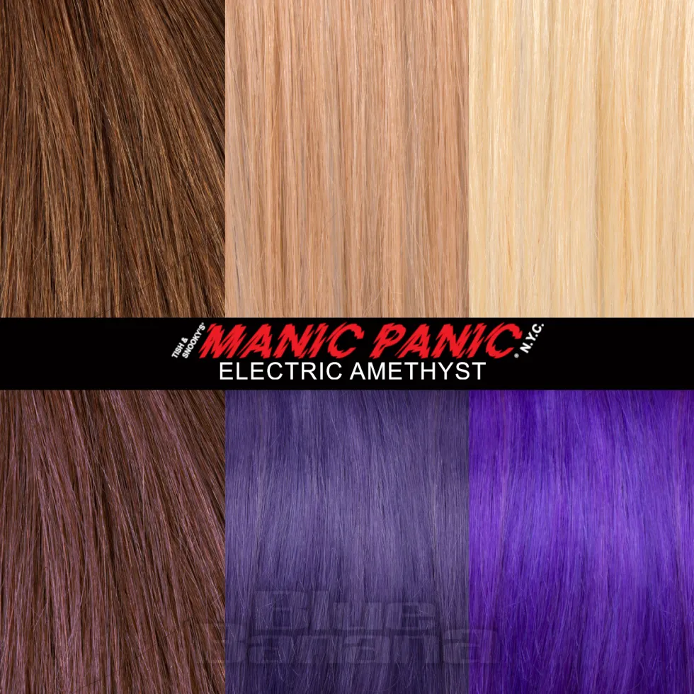 Manic Panic High Voltage Classic Cream Formula Colour Hair Dye 118ml (Electric Amethyst)