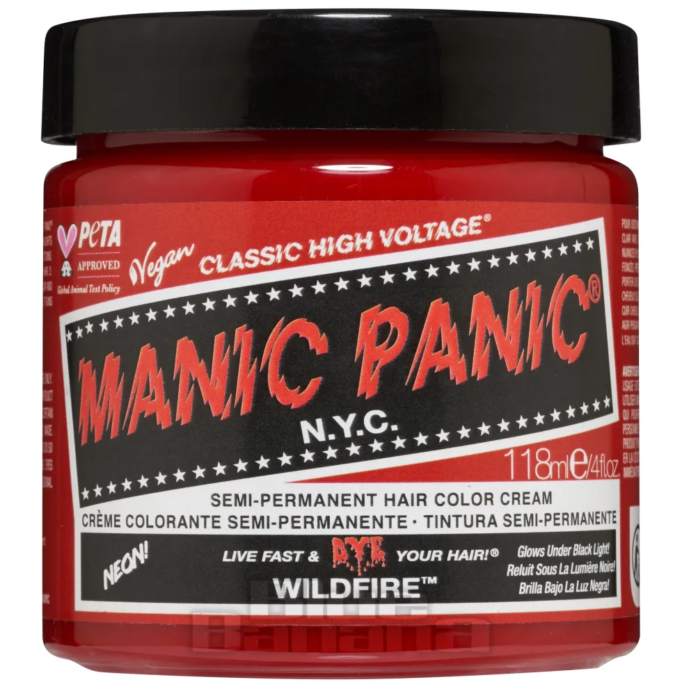 Manic Panic High Voltage Classic Cream Formula Colour Hair Dye 118ml (Wildfire)