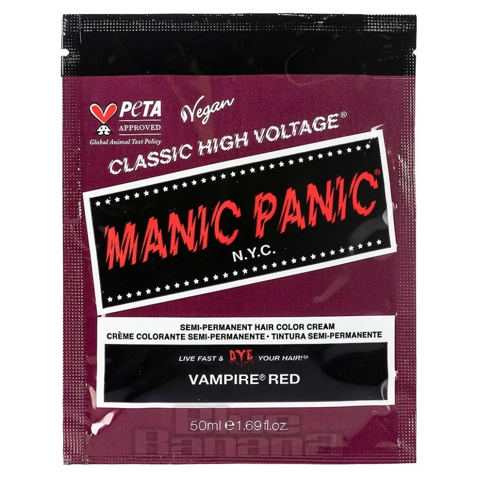 Manic Panic High Voltage Classic Cream Formula Colour Pouch (Vampire Red)