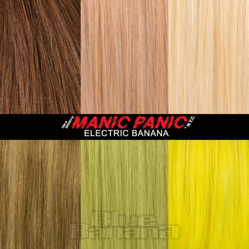 Manic Panic High Voltage Classic Cream Formula Colour Hair Dye 118ml (Electric Banana)