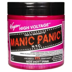Manic Panic 8oz High Voltage Classic Cream Formula Colour Hair Dye (Hot Hot Pink)