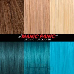 Manic Panic 8oz High Voltage Classic Cream Formula Colour Hair Dye (Atomic Turquoise)