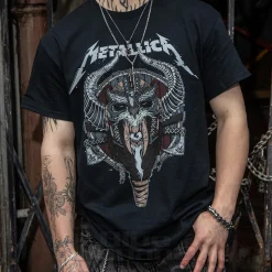 Metallica Viking T-Shirt (Black)