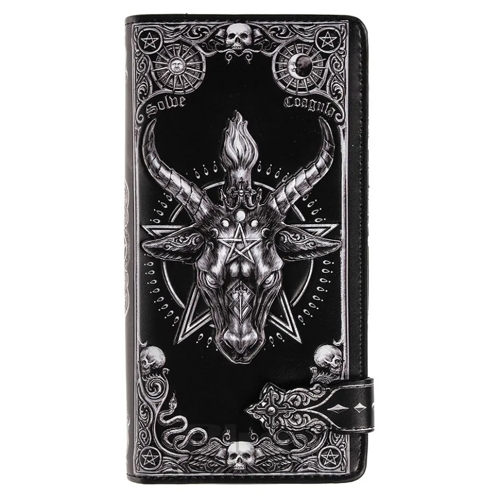 Nemesis Now Baphomet Embossed Purse (18.5cm)