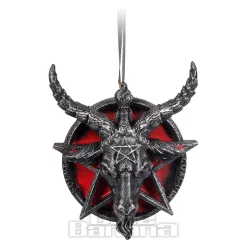 Nemesis Now Baphomet Hanging Gothic Christmas Tree Ornament (9.5cm)