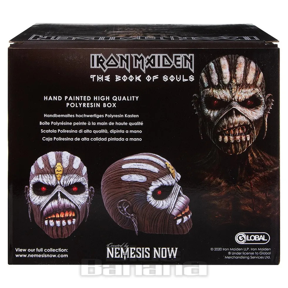 Nemesis Now Iron Maiden Book Of Souls Box Head (18cm)
