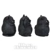 Nemesis Now Three Wise Fat Cats Figurine (8.5cm)