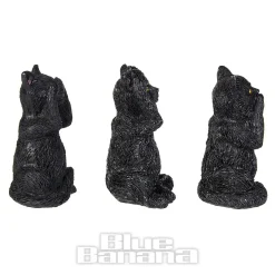 Nemesis Now 3 Wise Felines Figurines (8.5cm)