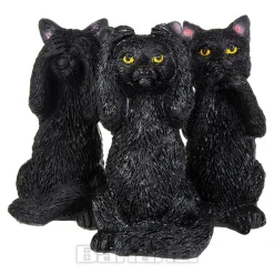 Nemesis Now 3 Wise Felines Figurines (8.5cm)