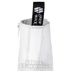 New Rock Metallic M.MILI083C-C7 Boots (White)