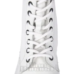 New Rock Metallic M.MILI083C-C7 Boots (White)