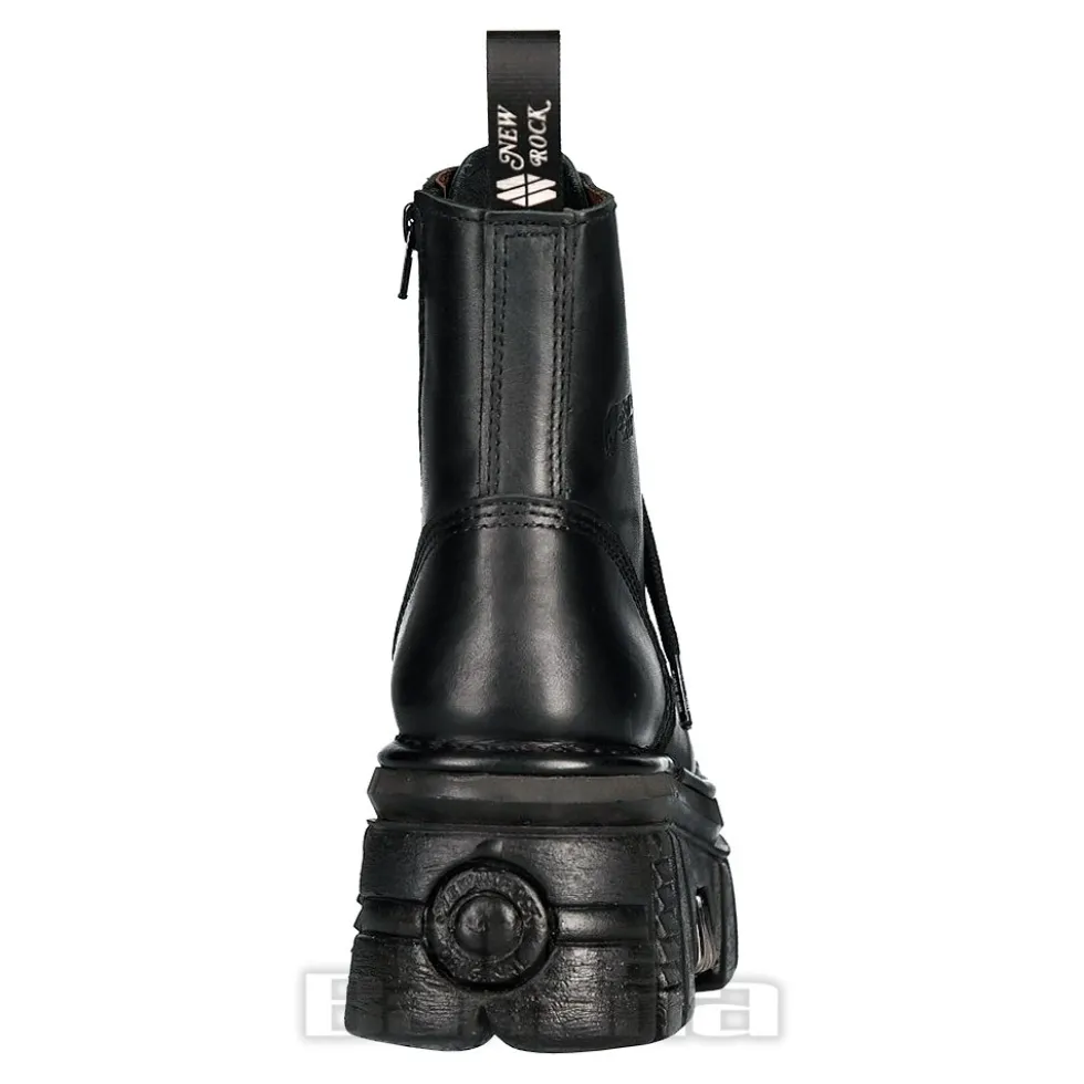 New Rock M.NEWMILI083-S21 Core Boots (Black)