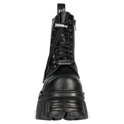 New Rock M.NEWMILI083-S21 Core Boots (Black)